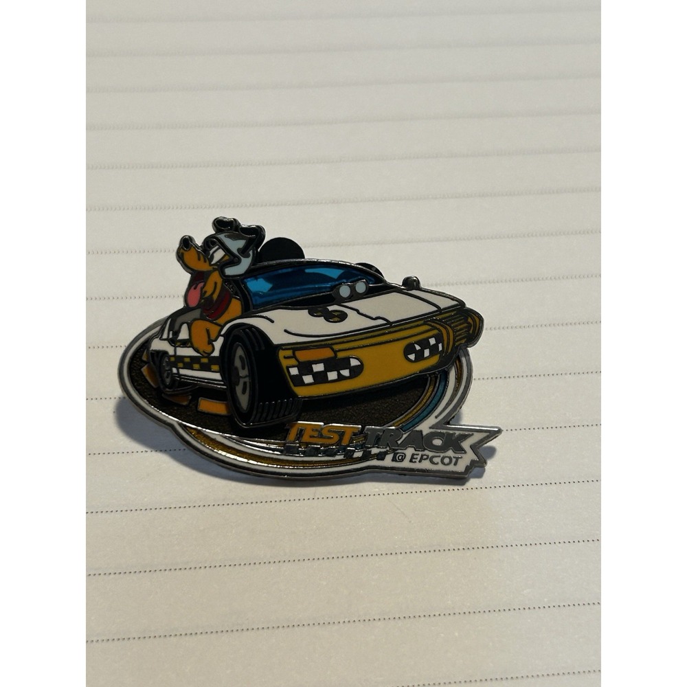 Disney Epcot Gasp Grasp and Go Test Track Pluto Pin LE 1500‎ Vintage